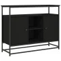 Schwarzes Sideboard aus Holzwerkstoff, 100 x 35 x 80 cm von , Sideboards - Ref: Foro24-835539, Preis: 99,78 €, Rabatt: %