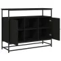 Schwarzes Sideboard aus Holzwerkstoff, 100 x 35 x 80 cm von , Sideboards - Ref: Foro24-835539, Preis: 99,78 €, Rabatt: %