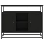 Schwarzes Sideboard aus Holzwerkstoff, 100 x 35 x 80 cm von , Sideboards - Ref: Foro24-835539, Preis: 99,78 €, Rabatt: %