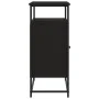 Engineered wood black sideboard 100x35x80 cm by , Sideboards - Ref: Foro24-835539, Price: 99,78 €, Discount: %