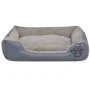 Dog bed with padded cushion size M gray by vidaXL, Beds for dogs - Ref: Foro24-170414, Price: 25,92 €, Discount: %