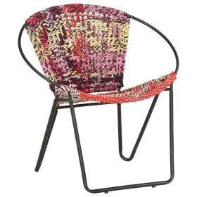 Multicolour fabric circular chindi chair by , Armchairs - Ref: Foro24-286609, Price: 165,70 €, Discount: %