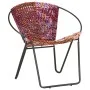Multicolour fabric circular chindi chair by , Armchairs - Ref: Foro24-286609, Price: 165,70 €, Discount: %
