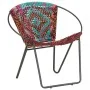 Multicolour fabric circular chindi chair by , Armchairs - Ref: Foro24-286609, Price: 165,70 €, Discount: %