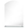 Wandspiegel mit Ablage aus gehärtetem Glas 50x70 cm von , Spiegel - Ref: Foro24-249432, Preis: 41,87 €, Rabatt: %