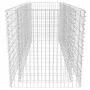 Gabionen-Stahlblumenbeet silber 180x90x100 cm von vidaXL, Töpfe und Pflanzgefäße - Ref: Foro24-142366, Preis: 133,56 €, Rabat...