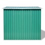 Metall-Gartenhaus 257x205x178 cm grün von vidaXL, Schuppen - Ref: Foro24-42910, Preis: 316,22 €, Rabatt: %