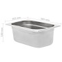 Gastronorm-Tabletts 8 Einheiten GN 1/4 100 mm Edelstahl von , Eimer für Dampftische - Ref: Foro24-50902, Preis: 75,09 €, Raba...