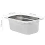 Gastronorm-Tabletts 8 Einheiten GN 1/4 100 mm Edelstahl von , Eimer für Dampftische - Ref: Foro24-50902, Preis: 64,72 €, Raba...