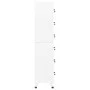 Weißer Stahlspind 38x40x180 cm von , Schließfächer und Lagerschränke - Ref: Foro24-339792, Preis: 168,60 €, Rabatt: %