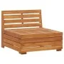 2-piece garden furniture set with solid acacia wood and cushions by , Modular outdoor sofas - Ref: Foro24-316086, Price: 318,...