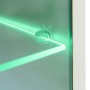 Juego de muebles de salón 5 piezas con iluminación LED negro de vidaXL, Muebles TV - Ref: Foro24-243864, Precio: 393,54 €, De...