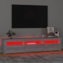 TV-Möbel mit grauen Sonoma-LED-Leuchten 180x35x40 cm von , TV-Möbel - Ref: Foro24-3152760, Preis: 131,16 €, Rabatt: %