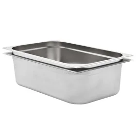 Gastronorm trays 2 units GN 1/1 150 mm stainless steel by , Buckets for steam tables - Ref: Foro24-50882, Price: 60,39 €, Dis...