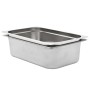 Gastronorm trays 2 units GN 1/1 150 mm stainless steel by , Buckets for steam tables - Ref: Foro24-50882, Price: 65,80 €, Dis...
