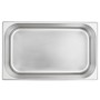 Gastronorm trays 2 units GN 1/1 150 mm stainless steel by , Buckets for steam tables - Ref: Foro24-50882, Price: 65,80 €, Dis...