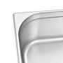 Gastronorm trays 2 units GN 1/1 150 mm stainless steel by , Buckets for steam tables - Ref: Foro24-50882, Price: 65,80 €, Dis...