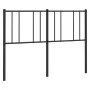Kopfteil aus schwarzem Metall, 135 cm von , Kopf- und Fußteile - Ref: Foro24-352512, Preis: 29,75 €, Rabatt: %