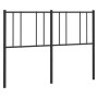 Kopfteil aus schwarzem Metall, 135 cm von , Kopf- und Fußteile - Ref: Foro24-352512, Preis: 30,30 €, Rabatt: %