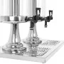 Doppelter Saftspender aus Edelstahl 2 x 8 L von , Getränkespender - Ref: Foro24-50532, Preis: 151,26 €, Rabatt: %