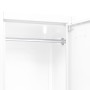 Schließfach aus weißem Stahl 38x45x180 cm von , Schließfächer und Lagerschränke - Ref: Foro24-339776, Preis: 165,48 €, Rabatt: %