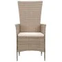 Juego de comedor de jardín de 7 piezas con cojines beige de , Conjuntos de jardín - Ref: Foro24-3099458, Precio: 773,13 €, De...