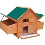 Gallinero de madera 157x97x110 cm de vidaXL, Jaulas y habitáculos para animales pequeños - Ref: Foro24-170410, Precio: 303,66...
