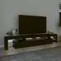 TV cabinet with LED lights Black 230x36.5x40 cm by , TV Furniture - Ref: Foro24-3152787, Price: 190,94 €, Discount: %