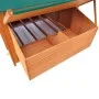 Gallinero de madera 157x97x110 cm de vidaXL, Jaulas y habitáculos para animales pequeños - Ref: Foro24-170410, Precio: 303,66...