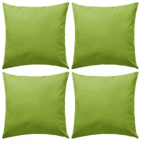 Kissen für den Außenbereich 45x45 cm apfelgrün 4 Stück von vidaXL, Kissen - Ref: Foro24-132291, Preis: 79,23 €, Rabatt: %