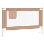 Barandilla de seguridad cama de niño gris taupe tela 120x25 cm de , Barandillas de seguridad - Ref: Foro24-10218, Precio: 46,...