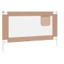 Barandilla de seguridad cama de niño gris taupe tela 120x25 cm de , Barandillas de seguridad - Ref: Foro24-10218, Precio: 46,...