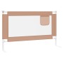 Barandilla de seguridad cama de niño gris taupe tela 120x25 cm de , Barandillas de seguridad - Ref: Foro24-10218, Precio: 48,...