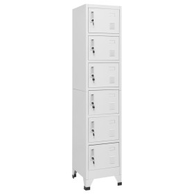 Taquilla de acero gris claro 38x40x180 cm de , Taquillas y armarios de almacenamiento - Ref: Foro24-339793, Precio: 188,14 €,...