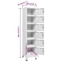 Heller Stahlschließfach 38x40x180 cm von , Schließfächer und Lagerschränke - Ref: Foro24-339793, Preis: 188,14 €, Rabatt: %