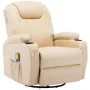 Cremefarbener Schaukel-Massagesessel aus Kunstleder von , Elektrische Massagesessel - Ref: Foro24-246637, Preis: 540,40 €, Ra...