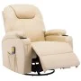 Cremefarbener Schaukel-Massagesessel aus Kunstleder von , Elektrische Massagesessel - Ref: Foro24-246637, Preis: 540,40 €, Ra...
