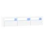 TV-Schrank mit weißen LED-Leuchten 180x35x40 cm von , TV-Möbel - Ref: Foro24-3152754, Preis: 152,79 €, Rabatt: %