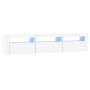 TV-Schrank mit weißen LED-Leuchten 180x35x40 cm von , TV-Möbel - Ref: Foro24-3152754, Preis: 143,17 €, Rabatt: %