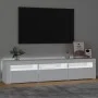 TV-Schrank mit weißen LED-Leuchten 180x35x40 cm von , TV-Möbel - Ref: Foro24-3152754, Preis: 152,79 €, Rabatt: %