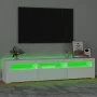 TV-Schrank mit weißen LED-Leuchten 180x35x40 cm von , TV-Möbel - Ref: Foro24-3152754, Preis: 152,79 €, Rabatt: %
