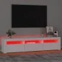 TV-Schrank mit weißen LED-Leuchten 180x35x40 cm von , TV-Möbel - Ref: Foro24-3152754, Preis: 152,79 €, Rabatt: %