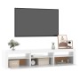 TV-Schrank mit weißen LED-Leuchten 180x35x40 cm von , TV-Möbel - Ref: Foro24-3152754, Preis: 143,17 €, Rabatt: %