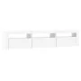 TV-Schrank mit weißen LED-Leuchten 180x35x40 cm von , TV-Möbel - Ref: Foro24-3152754, Preis: 152,79 €, Rabatt: %