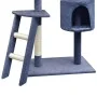 Cat scratching post sisal scratching post 150 cm dark blue by vidaXL, Cat furniture - Ref: Foro24-170489, Price: 66,48 €, Dis...