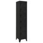 Taquilla de acero negro 38x40x180 cm de , Taquillas y armarios de almacenamiento - Ref: Foro24-339794, Precio: 234,23 €, Desc...