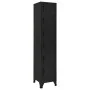 Taquilla de acero negro 38x40x180 cm de , Taquillas y armarios de almacenamiento - Ref: Foro24-339794, Precio: 194,39 €, Desc...
