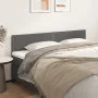 Headboards 2 units of gray synthetic leather 90x5x78/88cm by , Headboards and footboards - Ref: Foro24-345976, Price: 54,93 €...