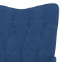 Relaxsessel mit Fußstütze aus blauem Stoff von , Sessel - Ref: Foro24-327538, Preis: 116,29 €, Rabatt: %