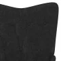 Rocking chair with black fabric footrest by , Rocking chairs - Ref: Foro24-327628, Price: 131,39 €, Discount: %